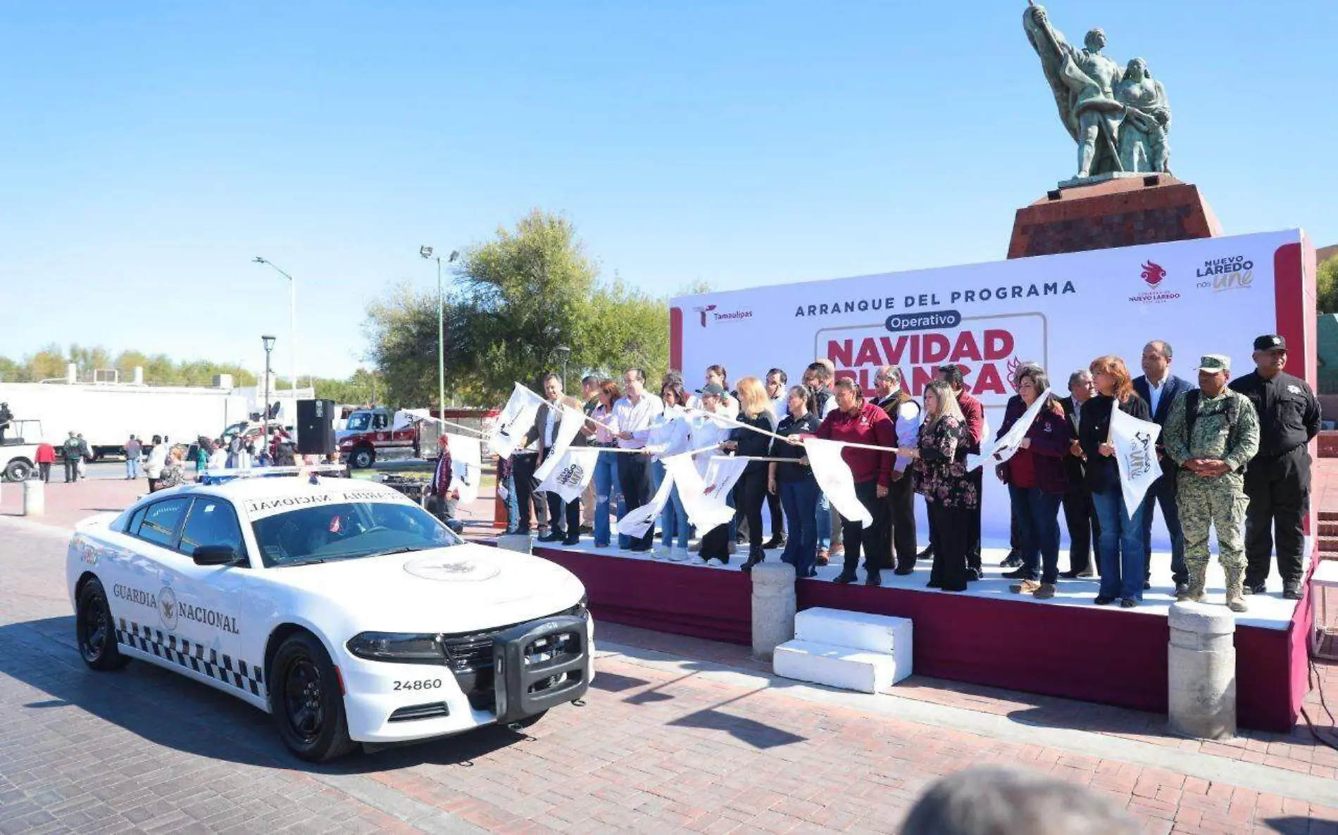 Inicia la Navidad Blanca en Nuevo Laredo Gobierno de NLD (1)